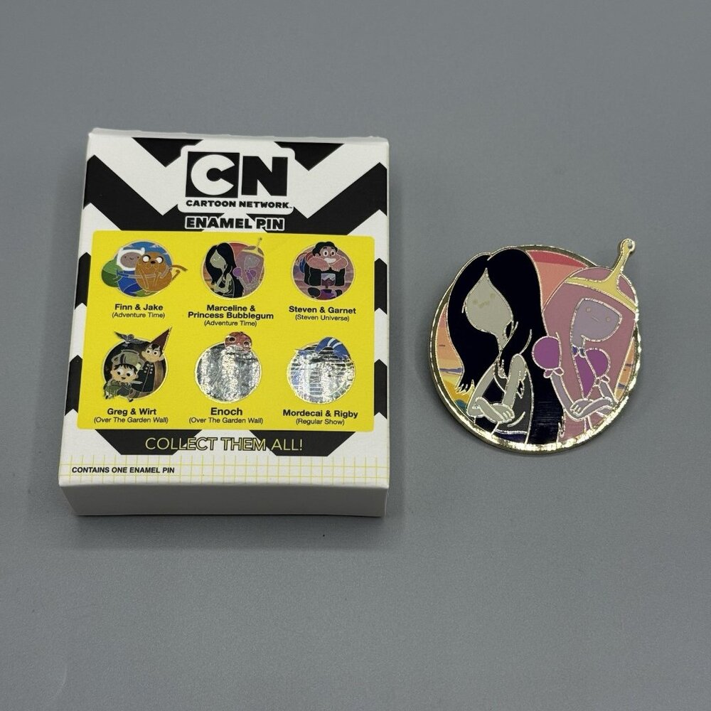 Cartoon Network Blind Pin Adventure Time MARCELINE & PRINCESS BUBBLEGUM New Open